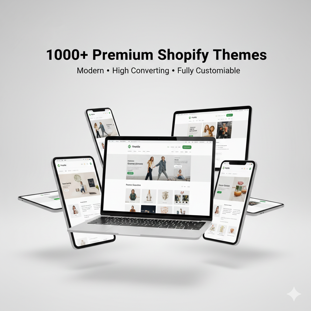 1000+ Premium Shopify Themes โ High-Converting Store Designs for Any Business ๐๏ธโจ