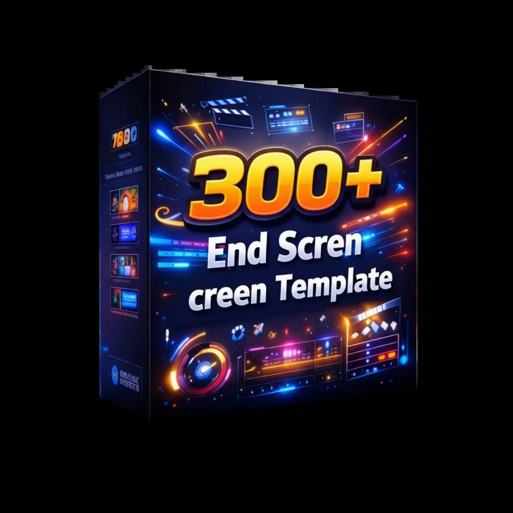 300+ End Screen Template